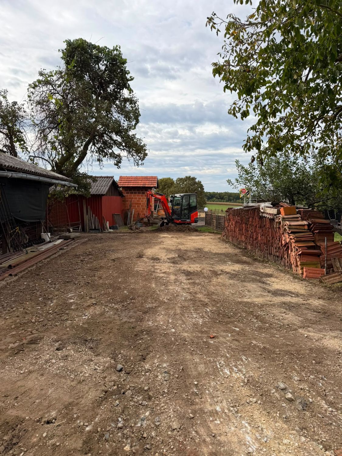Priprema dvorišta, pripremni radovi, GašoKop Vrbovec